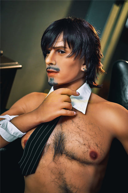 175cm (5ft9') Sexy Bartender Male Sex Doll - Khieno, IronTech, , SRSD