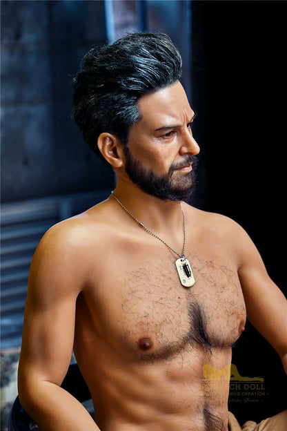 IronTech 175cm (5ft9') Sexy Matured Male with Silicone Head Doll Model - Robert