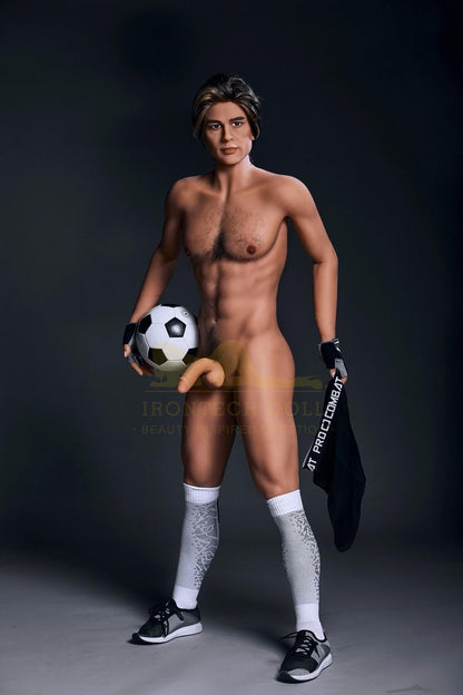 IronTech 175cm (5ft9') Sexy Soccer Super Star Hottie Male Sex Doll - Seymour