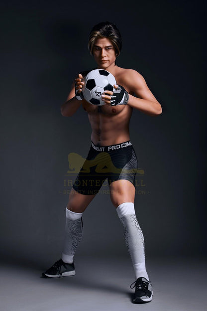 IronTech 175cm (5ft9') Sexy Soccer Super Star Hottie Male Sex Doll - Seymour