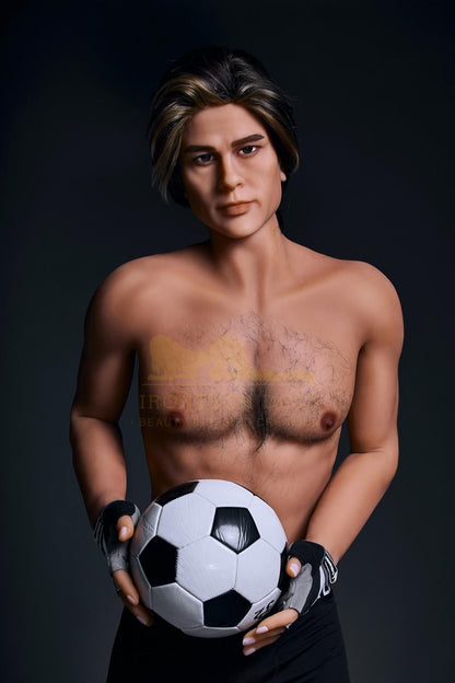 IronTech 175cm (5ft9') Sexy Soccer Super Star Hottie Male Sex Doll - Seymour