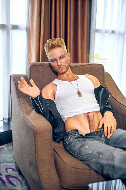 IronTech 176cm (5ft7") American Golden Dream Silicone Male Sex Doll - Kevin