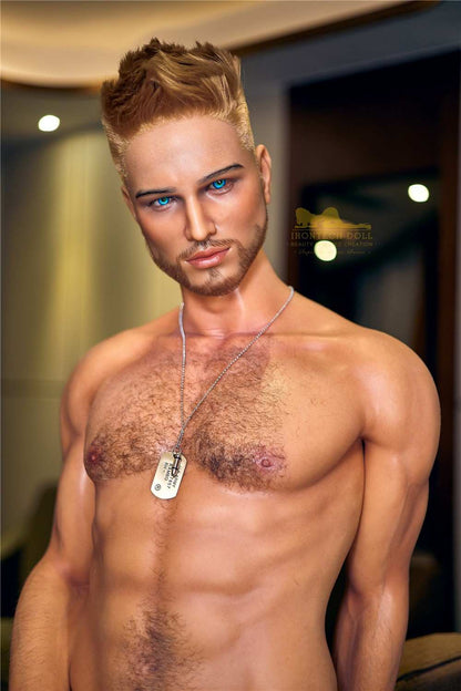 IronTech 176cm (5ft7") American Golden Dream Silicone Male Sex Doll - Kevin