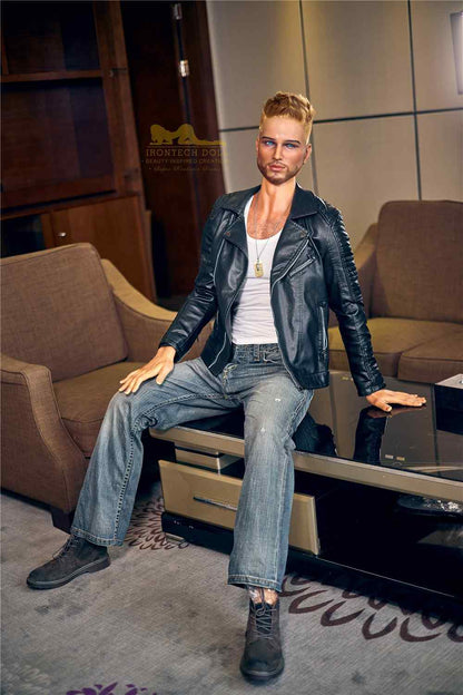 IronTech 176cm (5ft7") American Golden Dream Silicone Male Sex Doll - Kevin