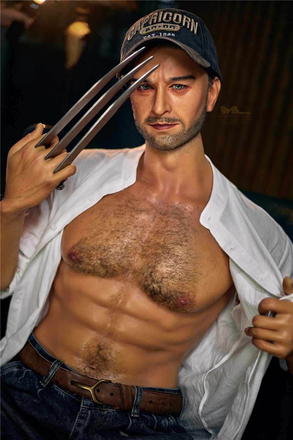IronTech 176cm (5ft7") American Silicone Male Sex Doll Muscular & Wild Companion - Wiliam