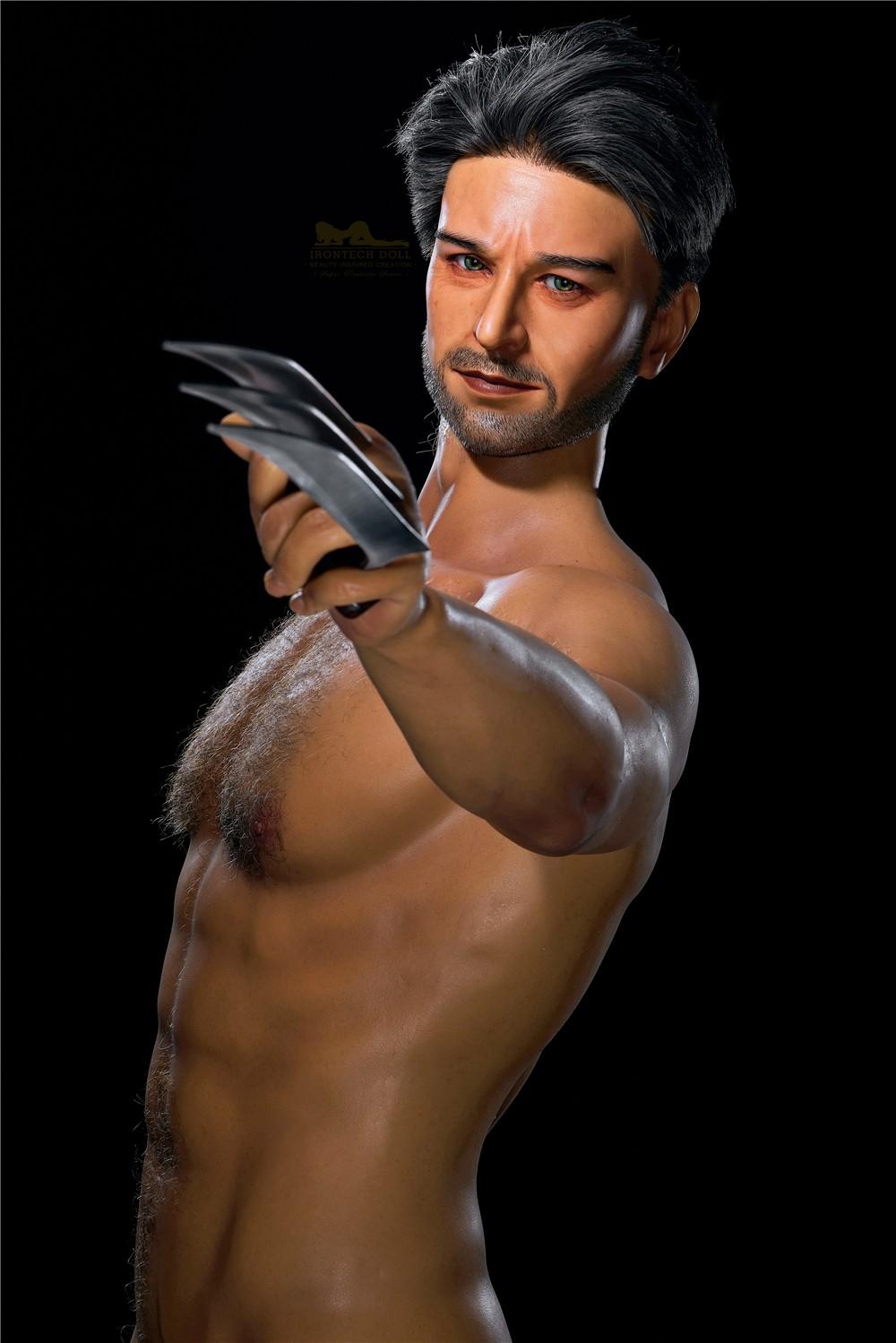 IronTech 176cm (5ft7") American Silicone Male Sex Doll Muscular & Wild Companion - Wiliam