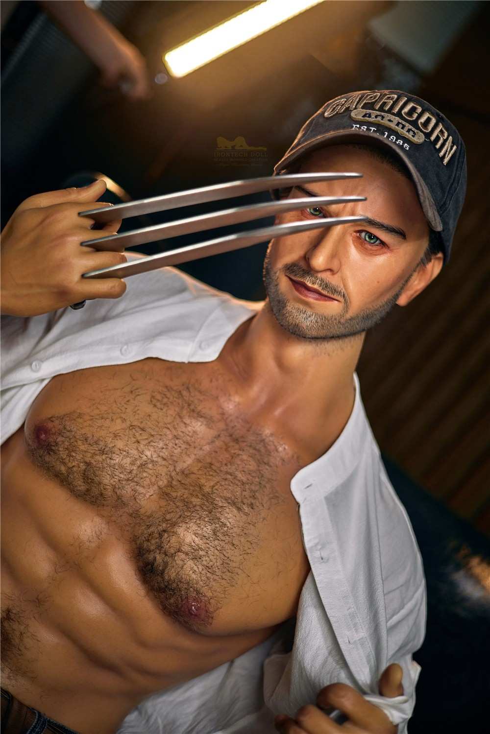 IronTech 176cm (5ft7") American Silicone Male Sex Doll Muscular & Wild Companion - Wiliam