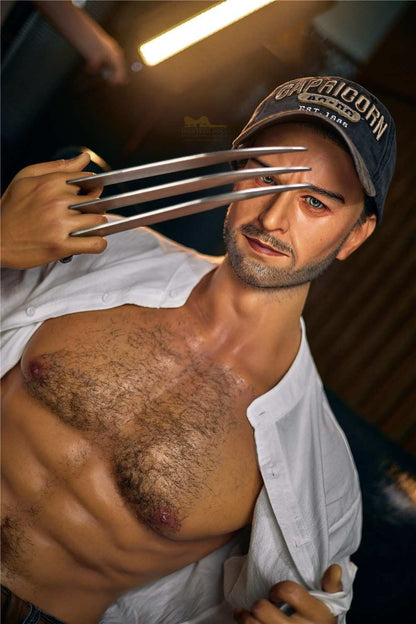 IronTech 176cm (5ft7") American Silicone Male Sex Doll Muscular & Wild Companion - Wiliam