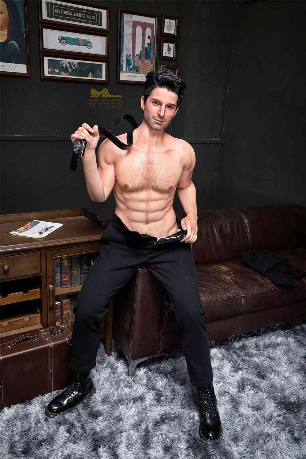 IronTech 176cm (5ft7') Elegant and Interesting Silicone Male Sex Doll - George
