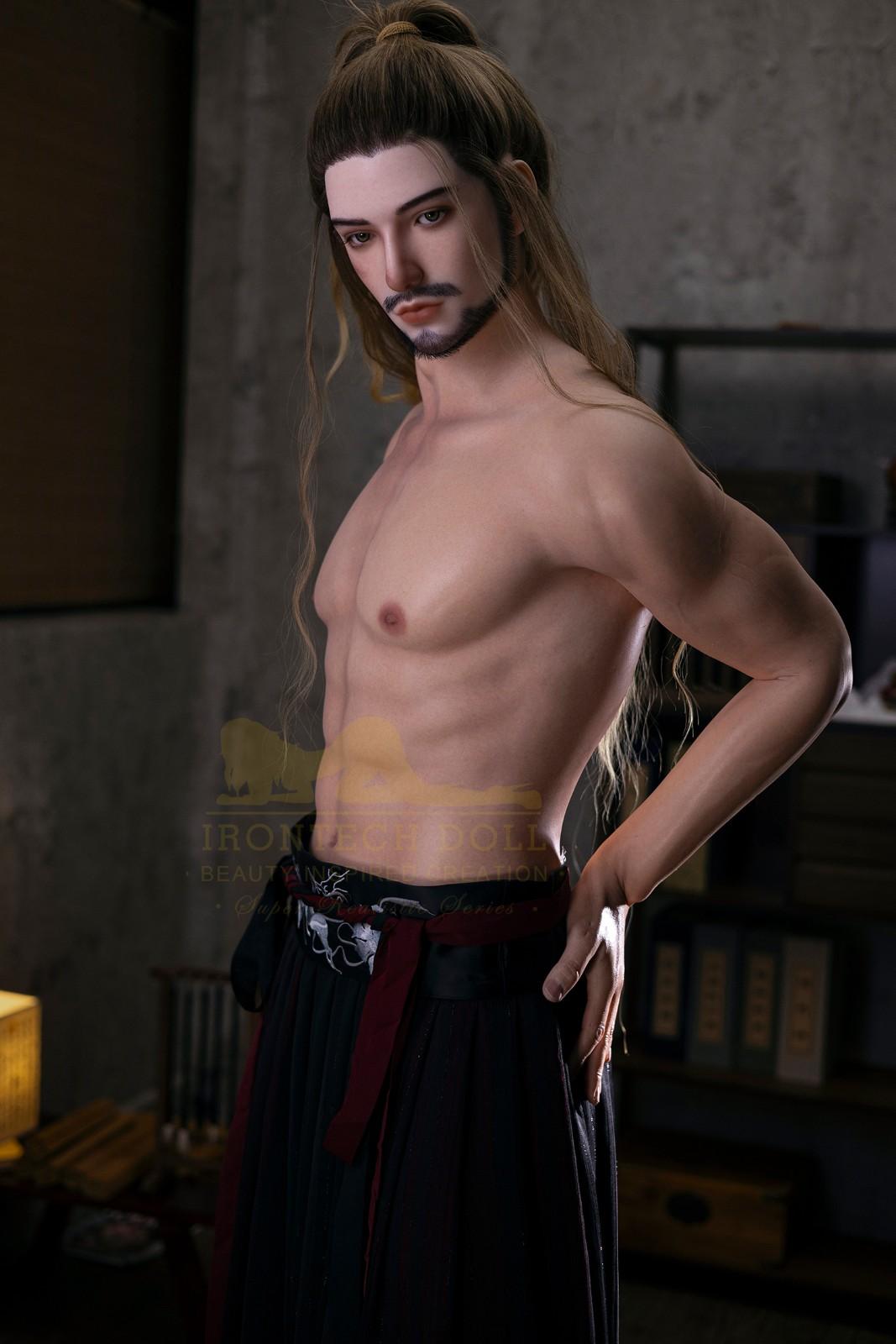 IronTech 176cm (5ft7') Mythical Warrior with Muscular Body Silicone Male Sex Doll - Jhon