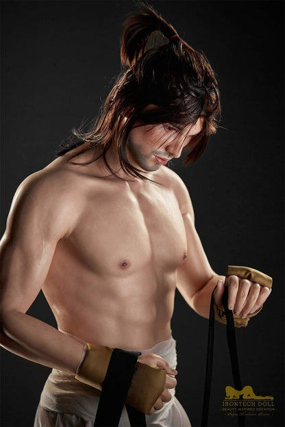 IronTech 176cm (5ft7") Strong, Muscular & Full Size Silicone Male Sex Doll - Kevin
