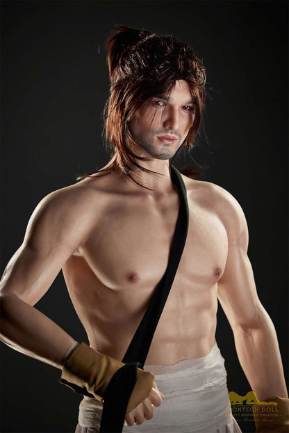 IronTech 176cm (5ft7") Strong, Muscular & Full Size Silicone Male Sex Doll - Kevin