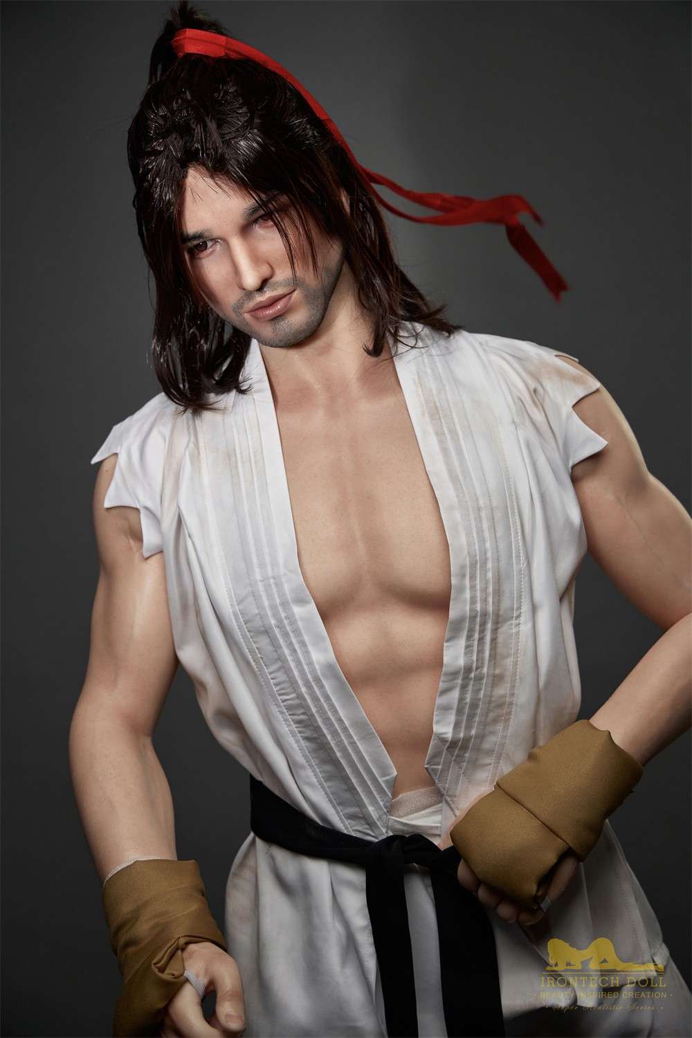 IronTech 176cm (5ft7") Strong, Muscular & Full Size Silicone Male Sex Doll - Kevin