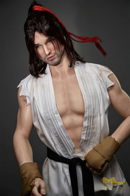 IronTech 176cm (5ft7") Strong, Muscular & Full Size Silicone Male Sex Doll - Kevin