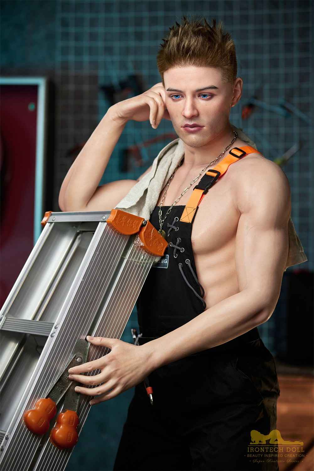 IronTech 176cm (5ft7') Young Strong Silicone Male Sex Doll - Jack