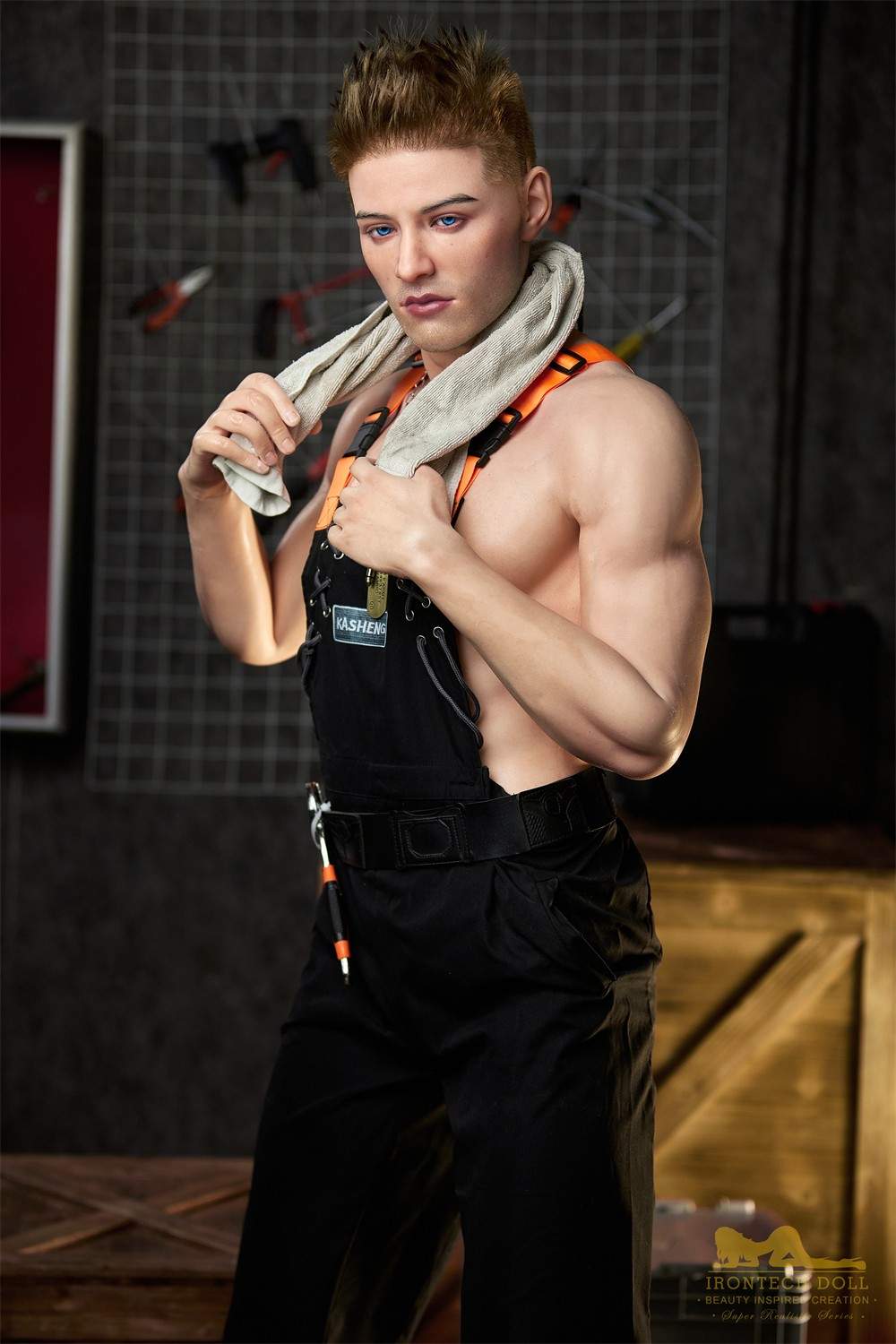 IronTech 176cm (5ft7') Young Strong Silicone Male Sex Doll - Jack