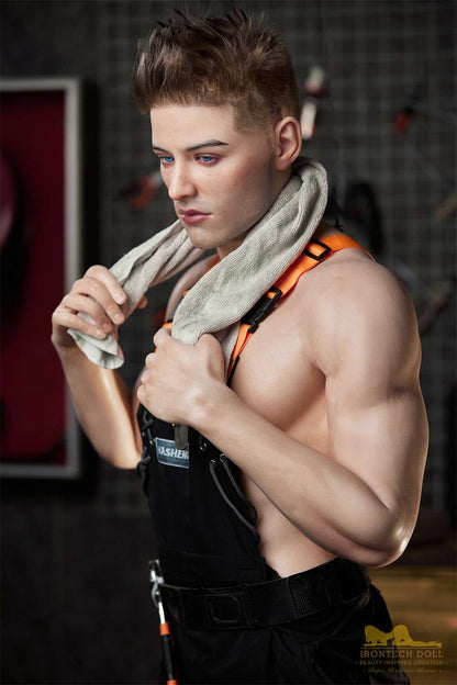 IronTech 176cm (5ft7') Young Strong Silicone Male Sex Doll - Jack