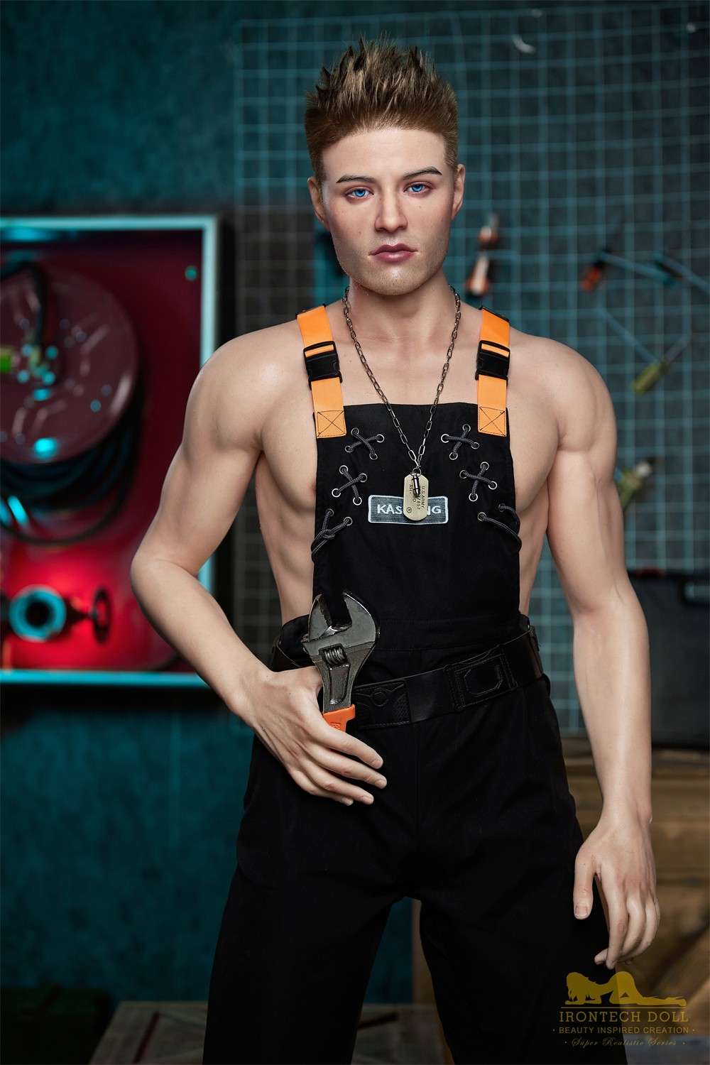 IronTech 176cm (5ft7') Young Strong Silicone Male Sex Doll - Jack