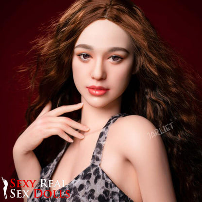 153cm (5ft) - Silicone Sex Doll – Sensual Curly-Haired Temptation Beauty - Eve Jarliet, Jarliet Dolls, , Sexy Real Sex Dolls
