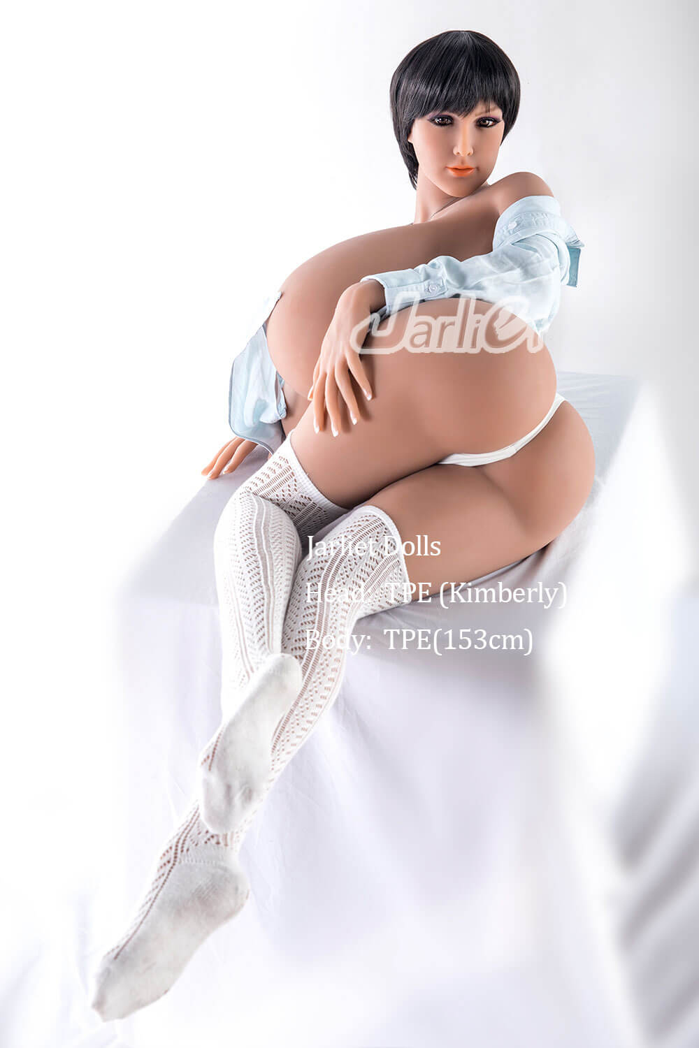 Jarliet Dolls 153cm (5ft0") Busty MILF Full TPE Sex Doll - Kimberly