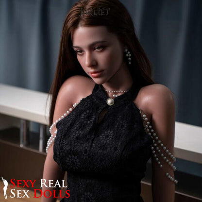 163cm (5ft3') Brown Beauty Silicone Sex Doll - Eve, Jarliet Dolls, , Sexy Real Sex Dolls