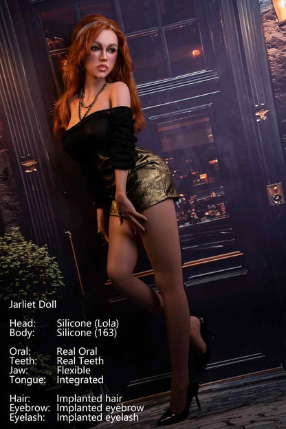 Jarliet Dolls 163cm (5ft3") Elegant Redhead Silicone Sex Doll - Lola