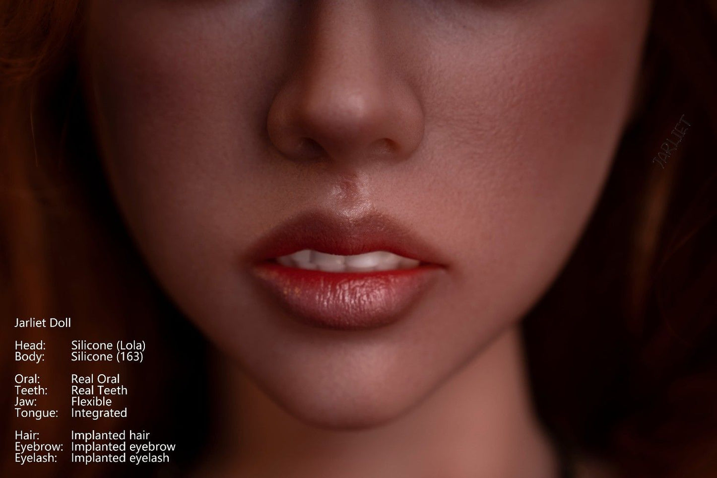 Jarliet Dolls 163cm (5ft3") Elegant Redhead Silicone Sex Doll - Lola