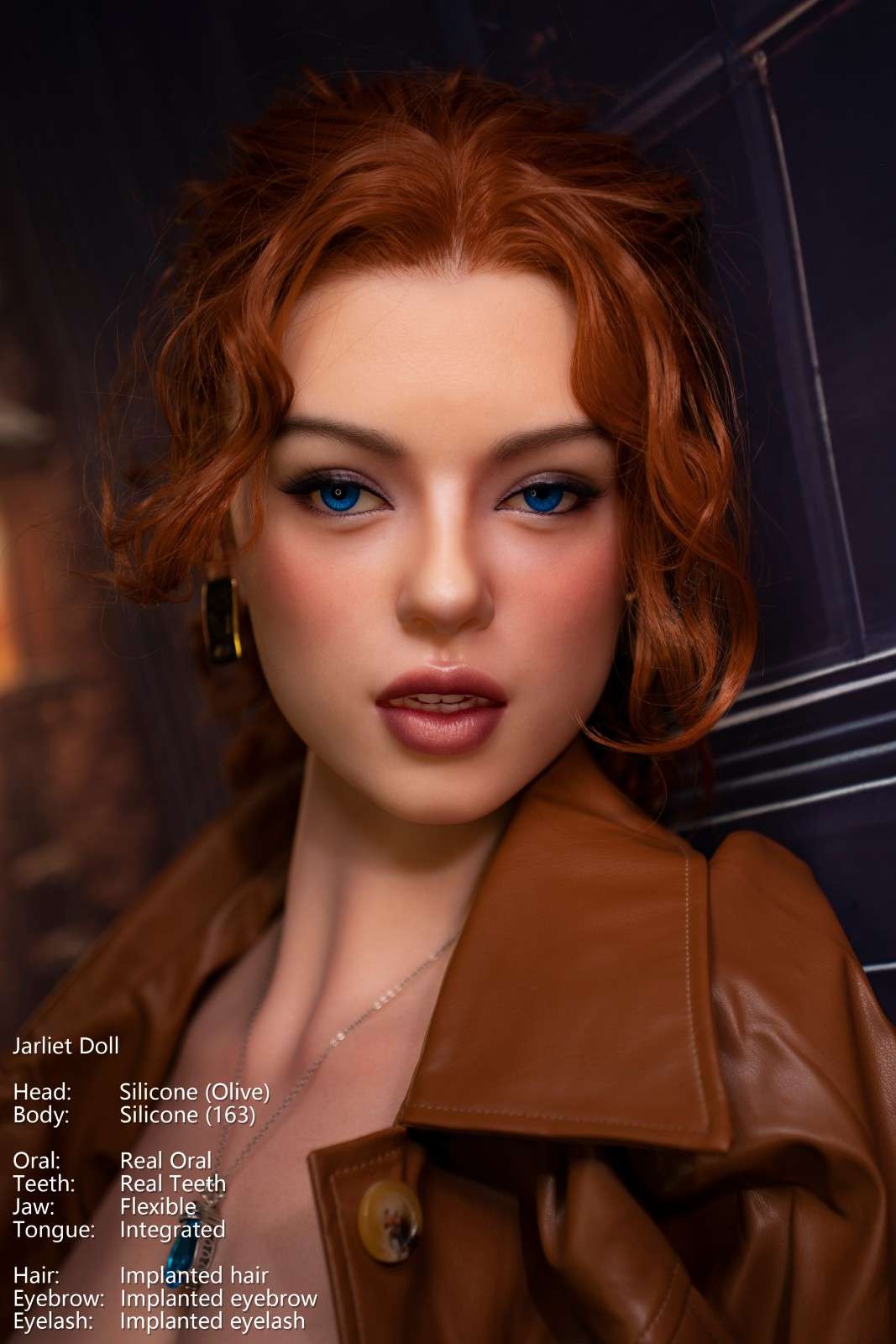 Jarliet Dolls 163cm (5ft4") Full Silicone Sex Doll Fair – Olive