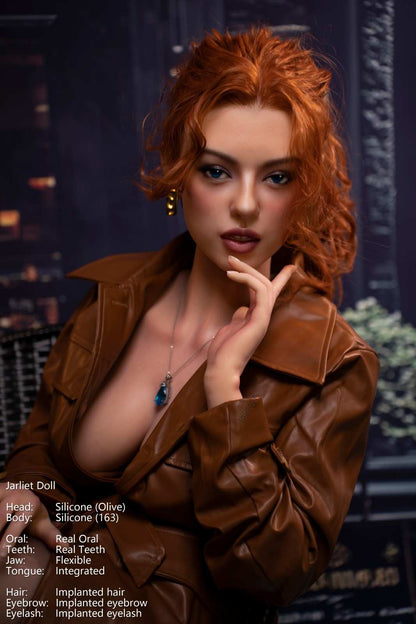 Jarliet Dolls 163cm (5ft4") Full Silicone Sex Doll Fair – Olive