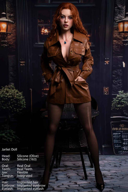 Jarliet Dolls 163cm (5ft4") Full Silicone Sex Doll Fair – Olive