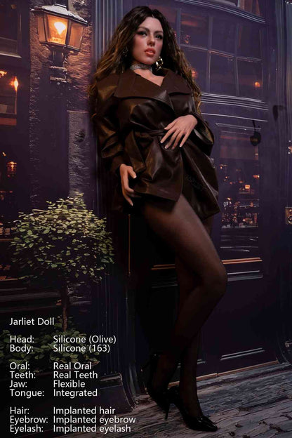 Jarliet Dolls 163cm (5ft4") Full Silicone Sex Doll – Light Tan - Olive