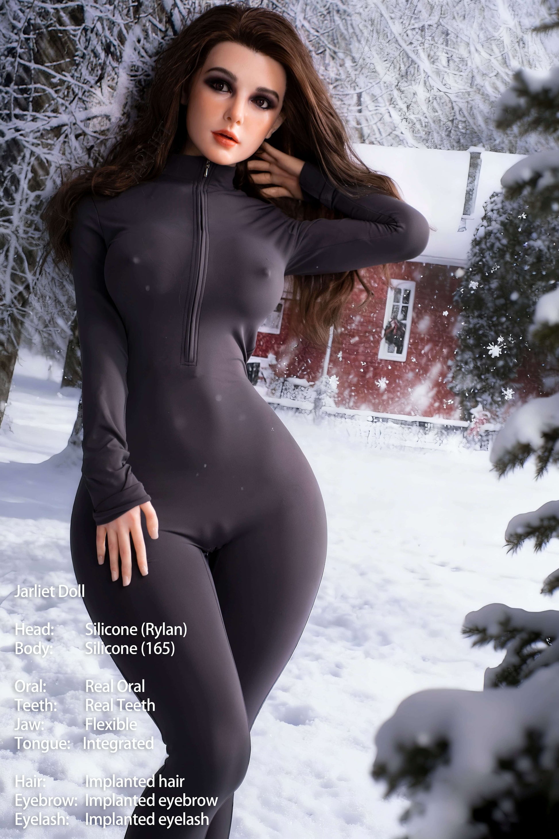 Jarliet Dolls 165cm (5ft4") Full Silicone with ROS Sex Doll - C-Cup - Rylan