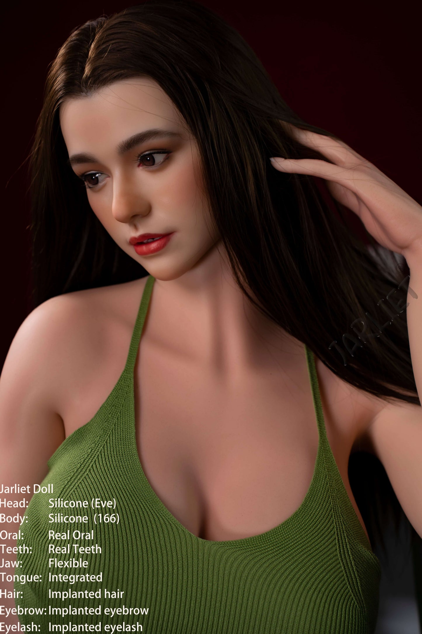 Jarliet Dolls 166cm (5ft5") Curve Full Silicone with ROS Head Sex Doll - Eve