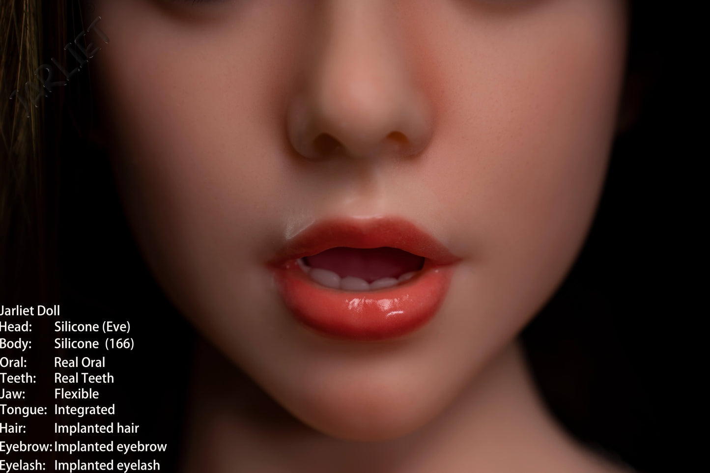 Jarliet Dolls 166cm (5ft5") Curve Full Silicone with ROS Head Sex Doll - Eve