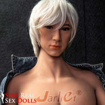 170cm (5ft5') Male TPE Sex Doll – Silver-Haired American Heartthrob - Bernie Jarliet, Jarliet Dolls, , Sexy Real Sex Dolls