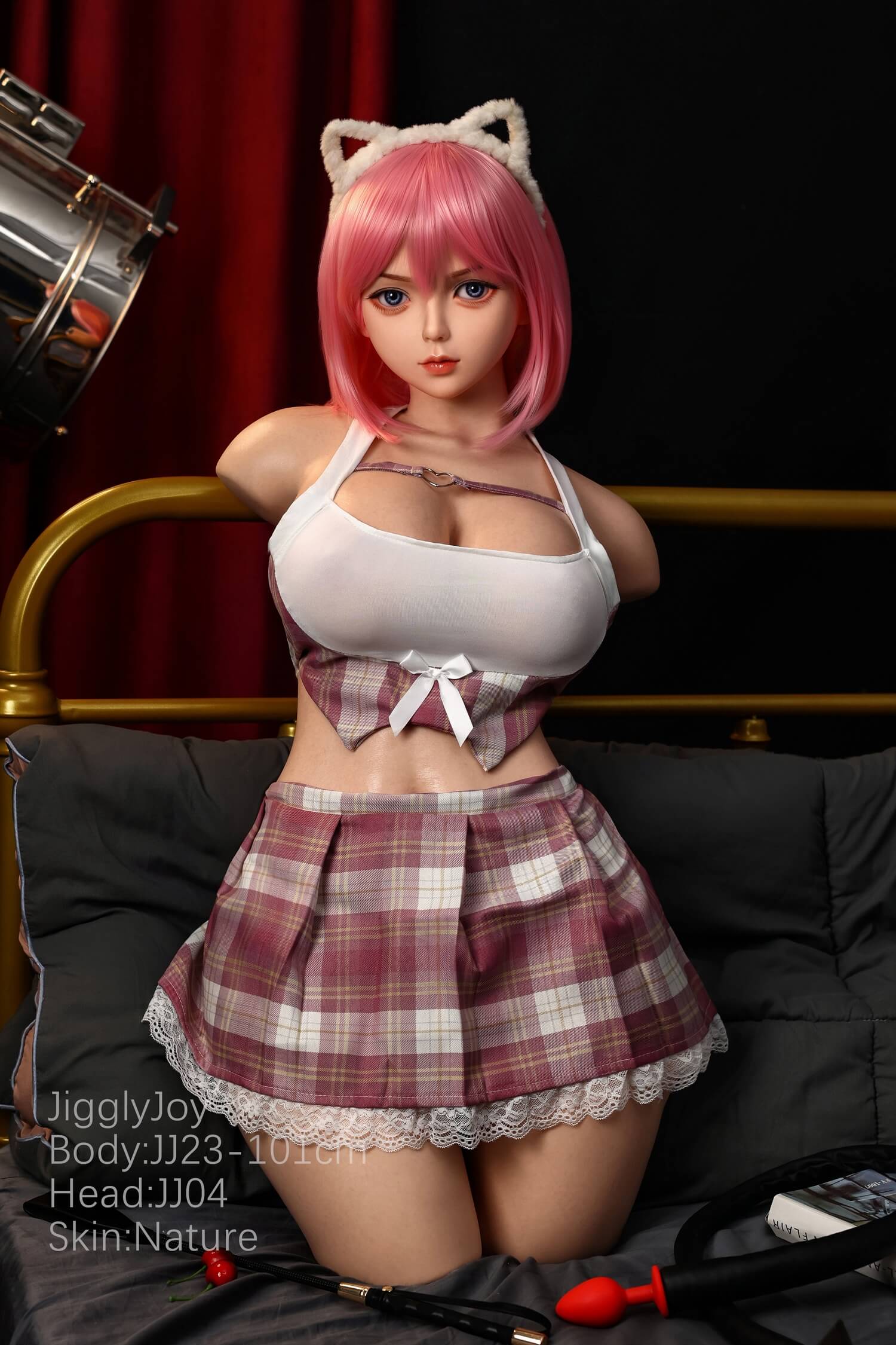 Jiggly Joy 101cm (39.7") Anime Japanese Full Silicone Torso Sex Doll - F-Cup - Amanda