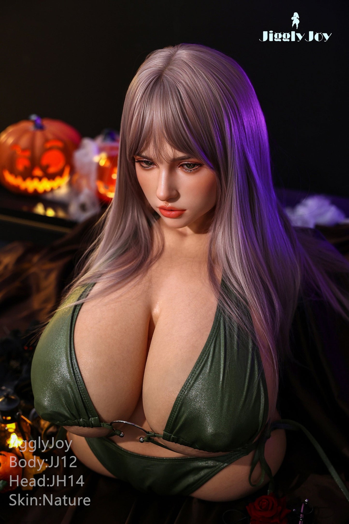 Jiggly Joy 71cm (27.9") Fucking Nipple Huge Breast Silicone Love Torso - R-Cup - Melania