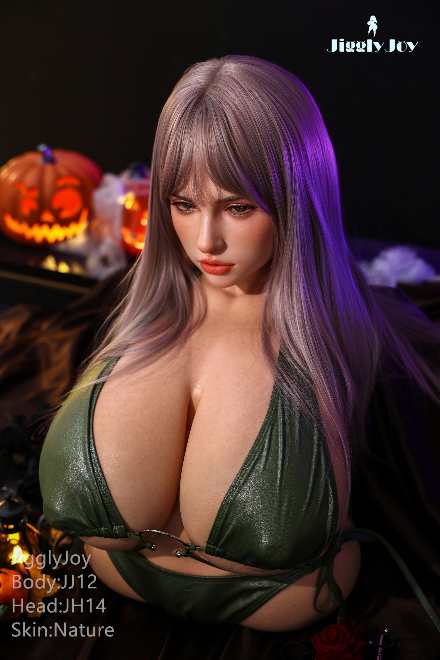 Jiggly Joy 71cm (27.9") Fucking Nipple Huge Breast Silicone Love Torso - R-Cup - Melania