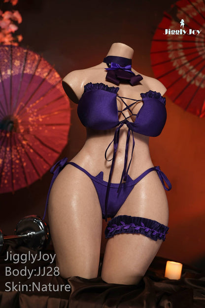 Jiggly Joy 77cm (30.3") Ultra Soft Silicone Torso Sex Doll - Janet