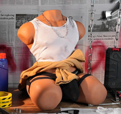 60cm (23.6") Tantaly TPE Male Sex Torso – Mark Wheat