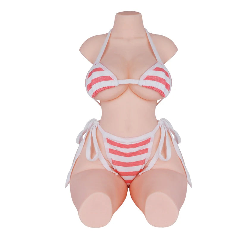 50.5cm (1ft8") MILF Beginner Masturbator Body Sex Doll Torso - Miki