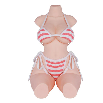50.5cm (1ft8") MILF Beginner Masturbator Body Sex Doll Torso - Miki