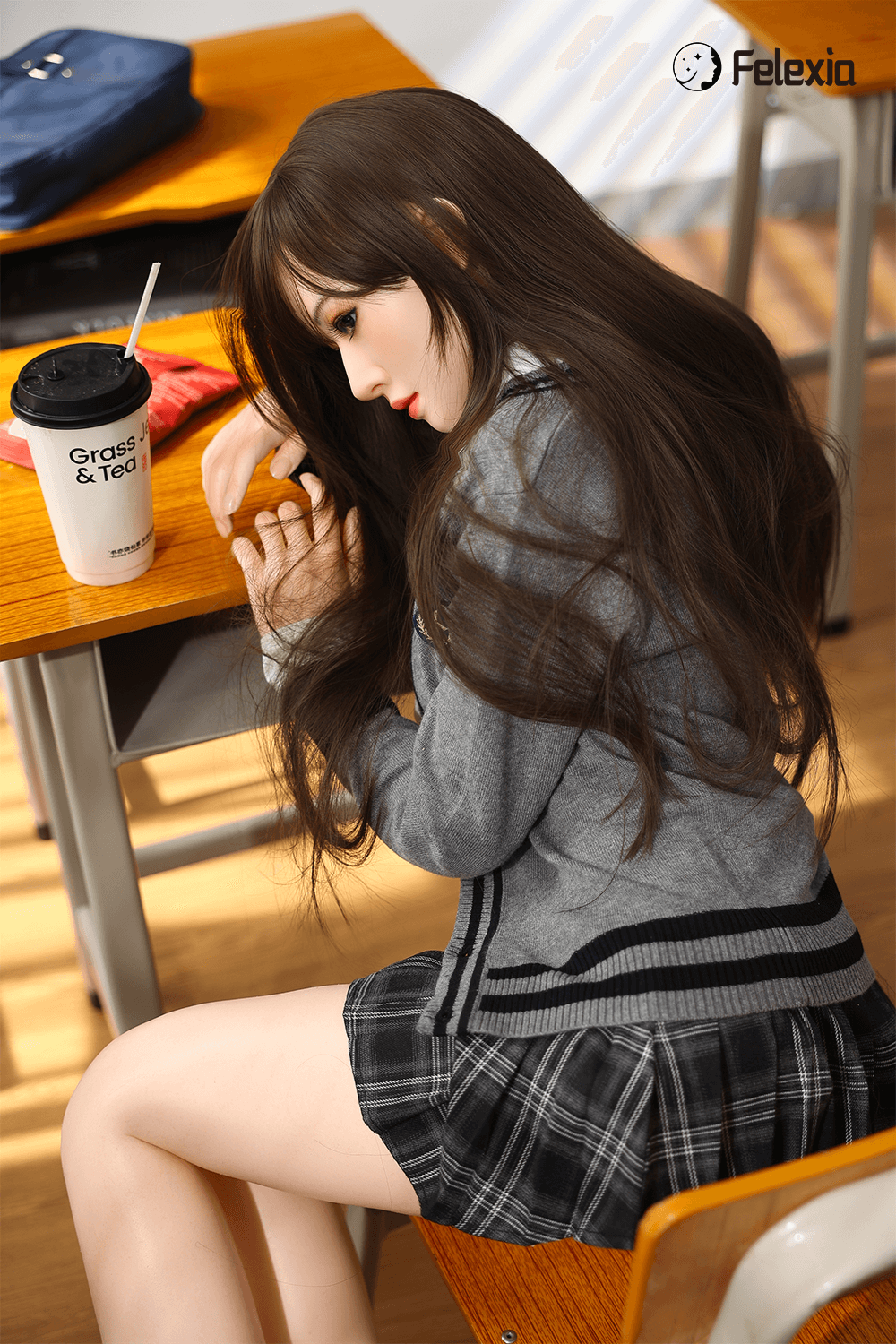 Normon Doll 150cm (4ft9") B-Cup Felexia Silicone Sex Doll - Miku