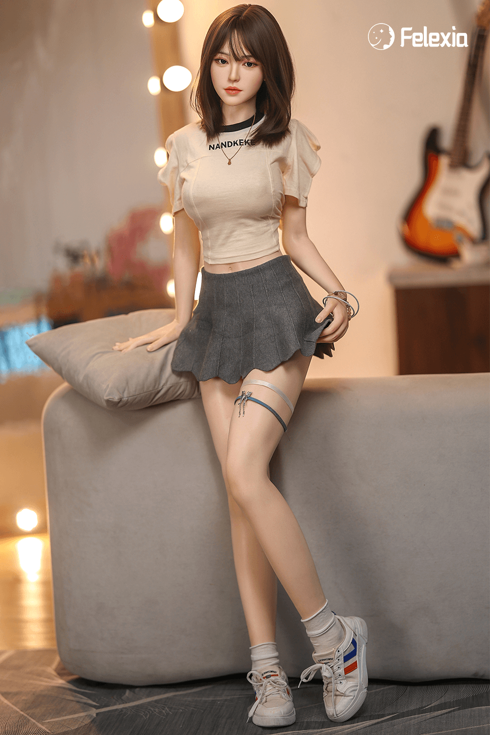 Normon Doll 150cm (4ft9") B-Cup Felexia Silicone Sex Doll - Realistic Japanese Fantasy - Anwen