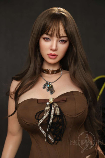 Normon Doll 175cm (5ft7") Beauty Brunette Cowgirl Sex Doll - E-Cup - Lisa