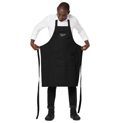 Organic cotton BBQ apron - Love Doll Bros Co.