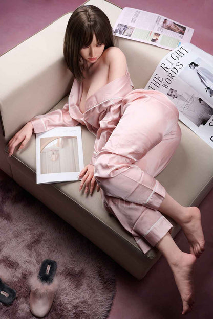Real Lady Doll 150cm (4ft11") Silicone Sex Doll – Pink Lover ROS MAX - Viki