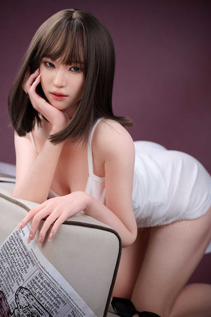 Real Lady Doll 150cm (4ft11") Silicone Sex Doll – Pink Lover ROS MAX - Viki