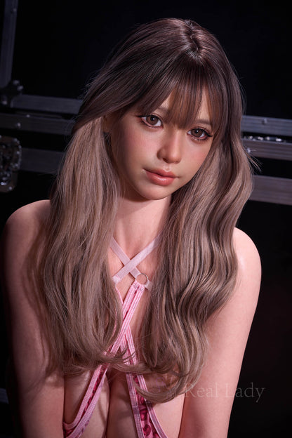 Real Lady Doll 159cm (5ft2") Sensual Stripper R9 Head Silicone Sex Doll - G-Cup - Alodia