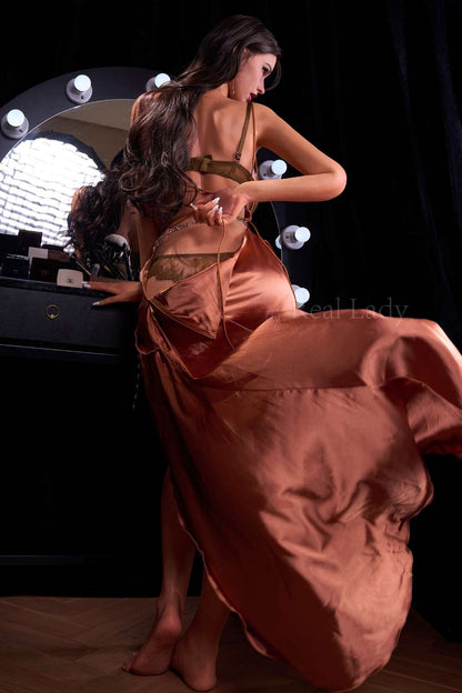 Real Lady Doll 159cm (5ft3") Silicone Sex Doll – Hailey in Honey Bronze